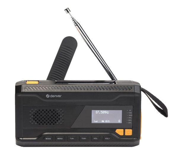 Denver Radio solarne Denver SCD-2033 z lampką i funkcją SOS - 1535082 - zdjęcie 7